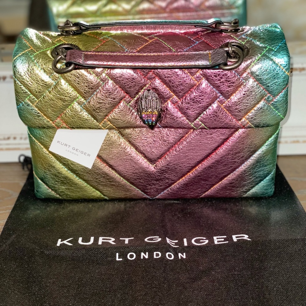KURT GEIGER LONDON Kensington Leather Shoulder Bag
